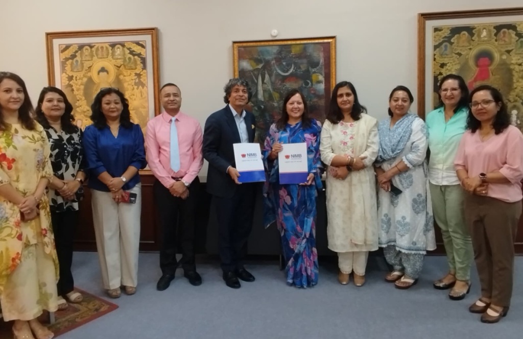 इन्भेष्टमेन्ट मेगा बैंक र महिला उद्यमी महासंघबीच व्यवसायिक सम्झौता