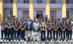 क्रिकेटमा प्राप्त सफलता खेलाडीको समर्पण, लगाव र मेहनतको प्रतिफल: राष्ट्रपति