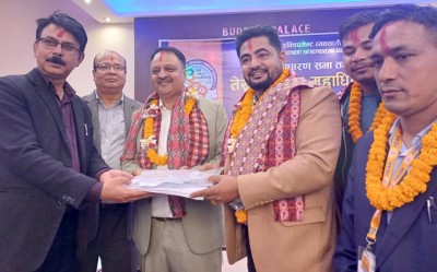 नेपाल हेभी इक्विपेमन्ट व्यवसायी महासंघमा शर्मा चयन