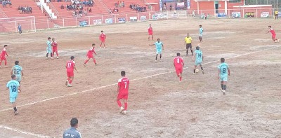 भोजपुर गोल्डकप: जर्जियन भारतलाई पराजित गर्दै एपीएफ फाइनल प्रवेश